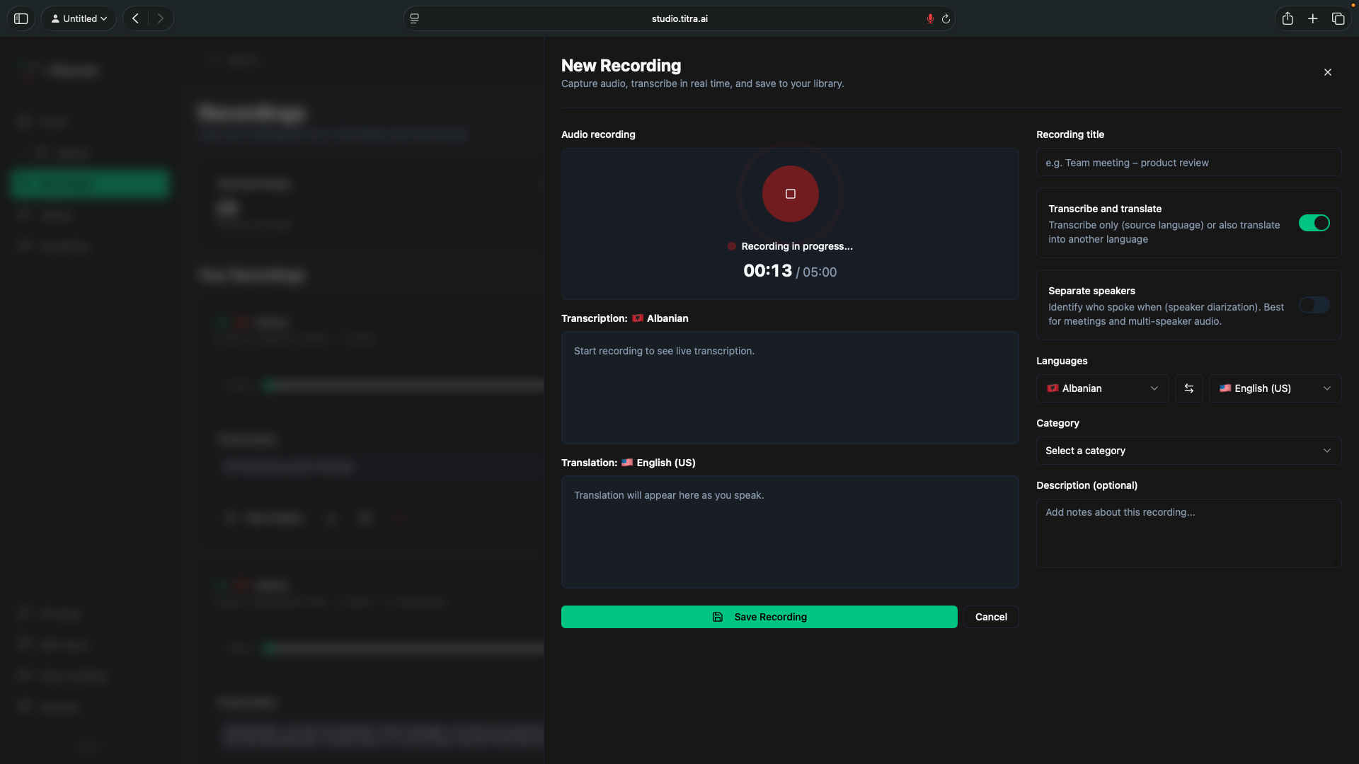 Pamje 12: Platform Screenshot 12